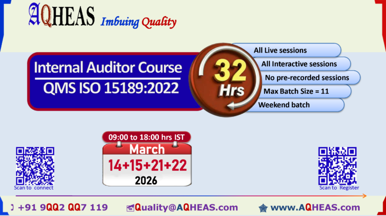 NABL Internal Auditor program